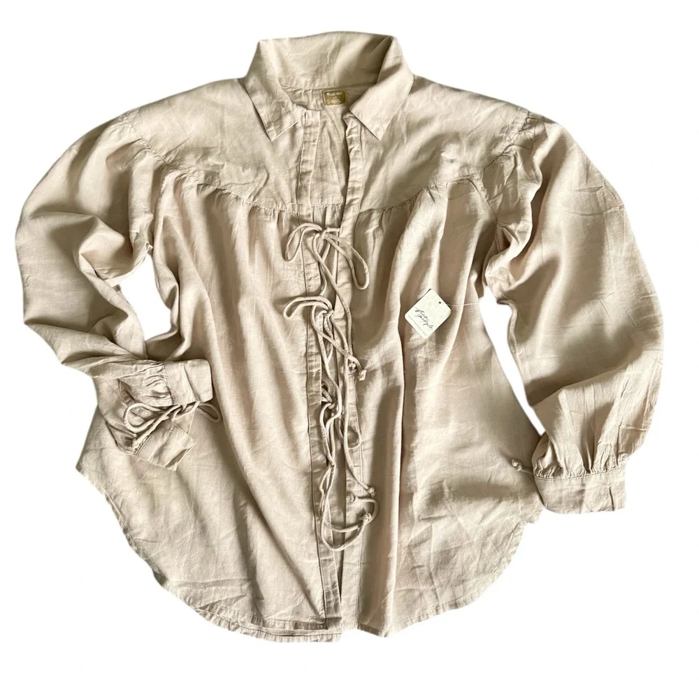 Free People Cream Pants & Jumpsuit Set - Picture 6 of 11